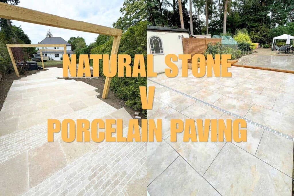 Natural stone v porcelain paving guide cover image