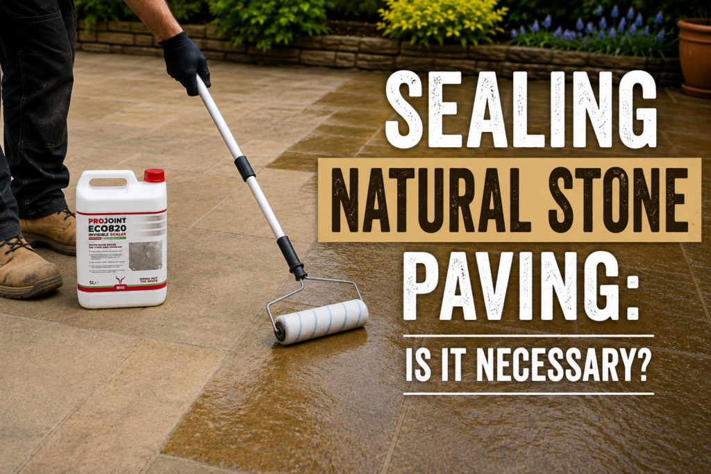Sealing natural stone paving guide cover image